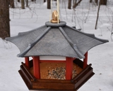 кормушка для птиц в китайском стиле "Павильон" фото
